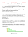 Internal Storage Representation of Primitive Types