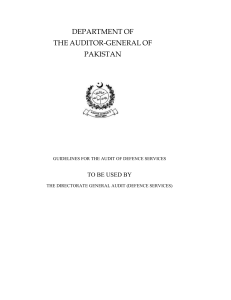 Defence Audit Guidelines_Final 25 March 2010