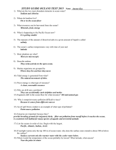 STUDY GUIDE CHAPTER 3 TEST 2009