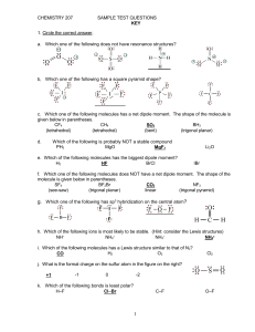 key to sample questions test 2