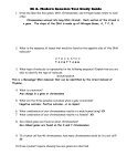 Genetic Test Study Guide