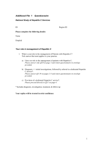 Additional File 1 Questionnaire