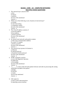 bca501 : core – 18 : computer networks