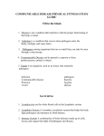 DISEASE PREVENTION STUDY GUIDE`