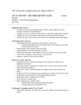 AP US Period 6 Midterm Review Sheets 2009-10