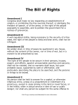 The Bill of Rights 2 per page- word doc