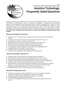 FAQ article in Word format