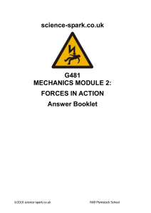 Lesson 20 questions – moments and torque - science