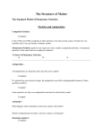 unit 5: particle physics