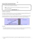 Trig Ratio Word Problems