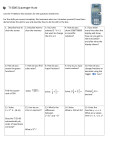 Calculator Scavenger Hunt Activity