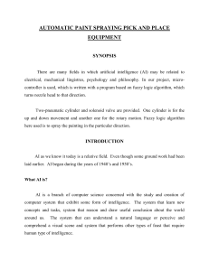SPRAY PAINTING ROBOT - PG Embedded systems
