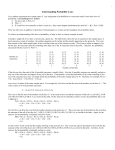 Understanding Probability Laws