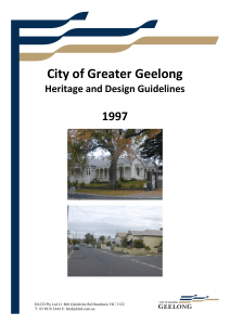 Heritage Design Guidelines 1997