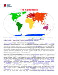The Continents-workshop