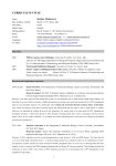 View Dr. Stefano Mattarocci`s Resume / CV