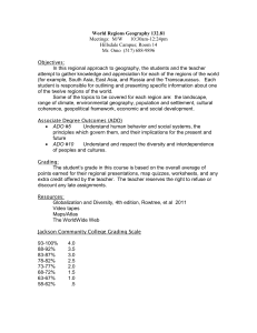 World Regions Geography 132