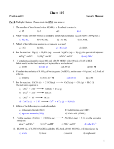 Problem Set 2