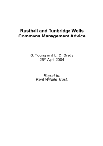 Appendix 5 - Tunbridge Wells Commons Conservators