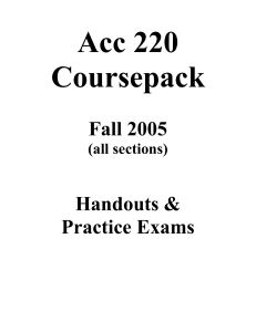 Class Coursepack - NC State University