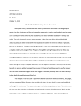 Short Story Essay Project
