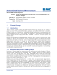 DRAFT Climate Change TM