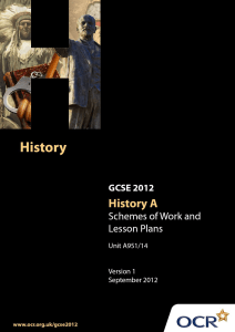 Germany, c.1919-1945 - Sample scheme of work and lesson