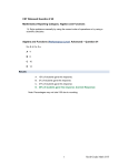 Mathematics Reporting Category: Algebra and