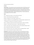 Study Sheet for Chemistry and Physics Chemistry Atomic Structure