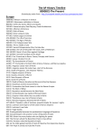 World Timeline 8000 BCE