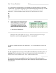 Unit 1 Review Worksheet Name: 1. A marketing firm claims that its