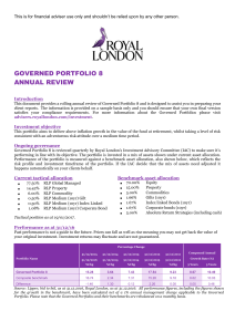 Governed Portfolio 8 - Royal London for advisers