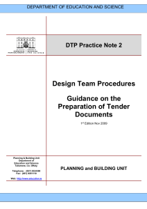 DTP Practice Note 2 - Department of Education and Skills