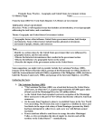Thematic Essay Practice Geography and US Government Action