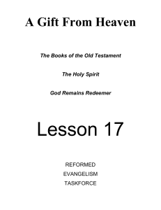 The Books of the Old Testament