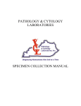 PCL Specimin Collection Manual ()