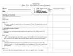 CCLS Math Alignment Sheet with Notations Pre-K1