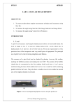 Lab 5 Angular Measurement