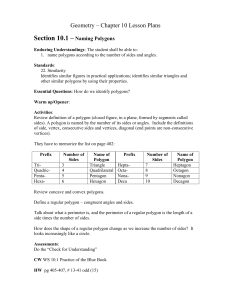 10.1 Naming Polygons