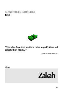 16 Zakah Level I lessons 1-2