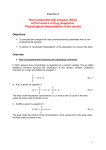 Non-compartmental analysis