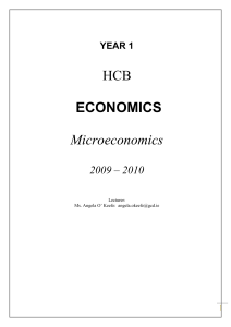 Economics - GriffithCollegeJamie