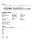 Unit 2A Overview