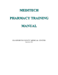 meditech training manual part 1