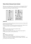 Mitosis, Meiosis, Cloning and Genetic Variations