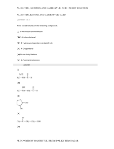 carbonyl compound group