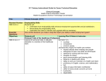 Curriculum Guide - WVDE Career Tech