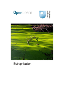 Eutrophication - The Open University