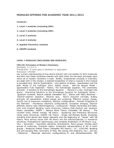 Organic - NUS Chemistry