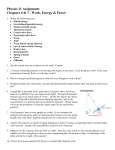 Physics 11 Assignmen.. - hrsbstaff.ednet.ns.ca